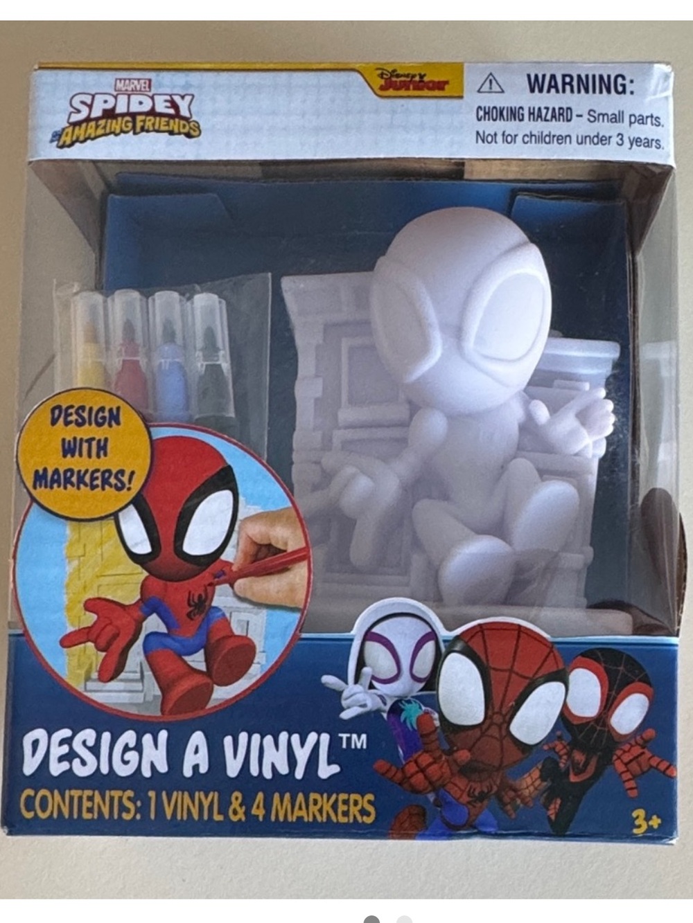 Marvel Spidey Design-A-Vinyl Figurine - White